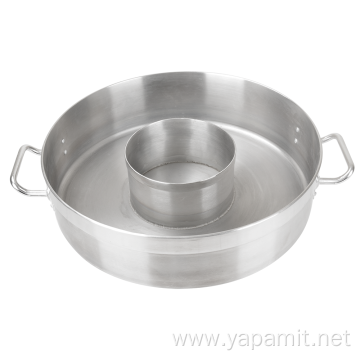 Stainless Steel Compound Bottom Separated Short Pot